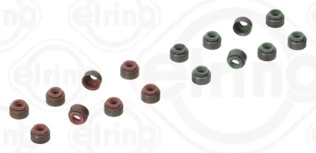 Комплект сальників клапана 16 шт SUBARU 2.0 16V ELRING B61.010 (фото 1)