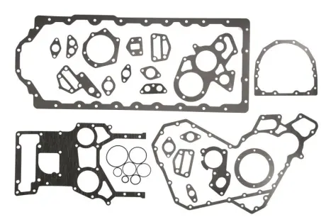 Комплект прокладок двигуна (низ) ZETOR 10000 FIATALLIS TL JCB 400, FASTRAC KALMAR DCD KOMATSU PC LANDINI 8000, LEGEND, MYTHOS MASSEY FERGUSON 300, 3000, 400, 4000, 5000 1000-6T-A6.3544 ENGITECH ENT000191