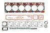 Комплект прокладок двигуна (верх) AG CHEM 663, 554, 664, 844, 854 CASE IH 1640E, 1822, 1844, 1896, 2294, 2394, 5130, 5130 A, 5140, 5140 A, 5150, 5150 A, 621, 680 L, 780 C, 850 D, 855 D Engitech ENT000514 (фото 1)