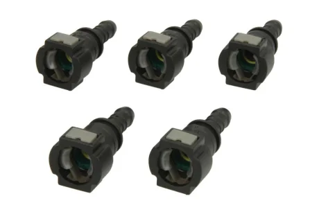 (EN) Cable quick-coupler (просте дюйм., (EN) tekalan with o-ring, діаметр патрубка: 9,49мм, ID 8 8мм, ціна за 5шт) Engitech ENT250106