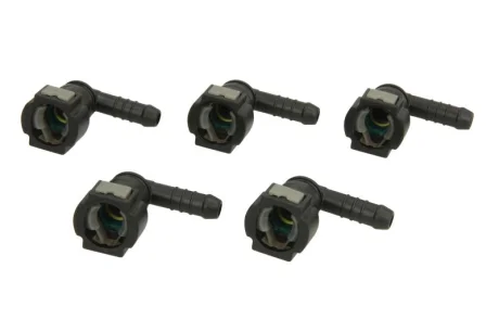 (EN) Cable quick-coupler (кутове дюйм., (EN) tekalan with o-ring, діаметр патрубка: 9,49мм, ID 8 8мм, ціна за 5шт) Engitech ENT250107