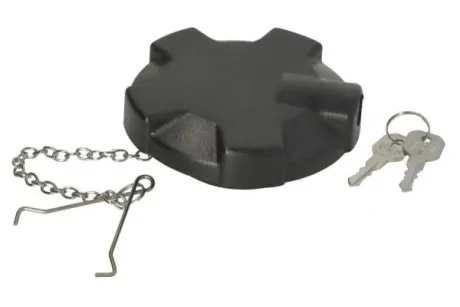 Кришка паливного бака (ширина 80мм, з ключем, вставка збоку) RVI C, G, K, KERAX, MAGNUM, MANAGER, MAXTER, MIDLUM, PREMIUM, PREMIUM 2, R, T VOLVO F10, F12, F16, FE, FE II, FH, FH II, FH12 08.77- Engitech FTC018