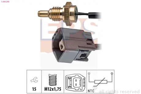 FORD датчик температури води C-Max, Focus, Transit, 1,8D 99-. EPS 1.830.295