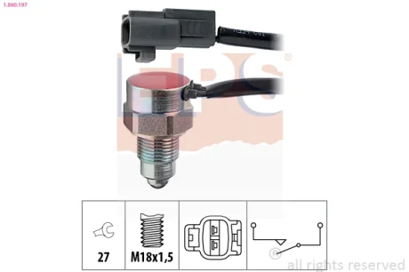 Вимикач світла заднього ходу TOYOTA AVENSIS 00- EPS 1.860.197