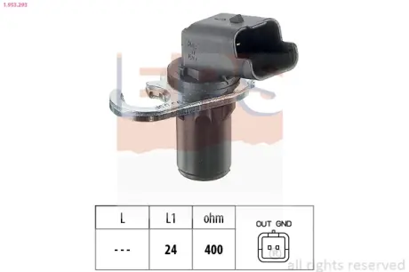 PEUGEOT датчик обертів двигуна Partner,Berlingo,Jumpy EPS 1.953.293