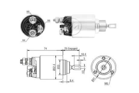 Втягуюче реле ERA ZM1381