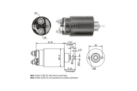 Втягуюче реле ERA ZM1761