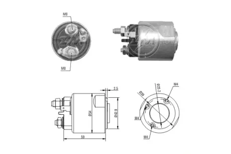 Втягуюче реле ERA ZM2495