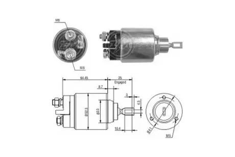 Втягуюче реле ERA ZM372