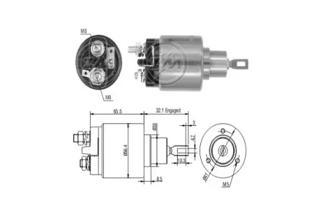 Втягуюче реле ERA ZM575