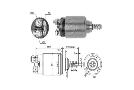 Втягуюче реле ERA ZM743
