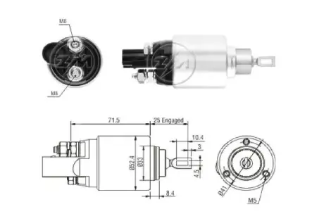 Втягуюче реле ERA ZM8381