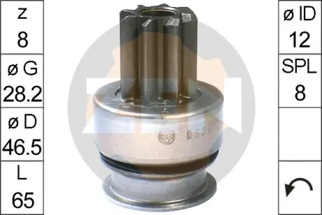 Бендикс стартера ERA ZN0600