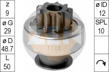 Бендикс стартера ERA ZN1113