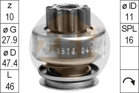 Бендикс стартера ERA ZN1576