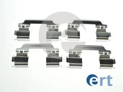 FIAT К-т установчий гальм. колодок передн. SEDICI 1.6 06-14, SEDICI (FY_) 1.9 D Multijet 06-11, HONDA CIVIC VIII Hatchback 1.4 05-, CIVIC VIII седан (FD, FA) 1.3 06-, SUZUKI SX4 (EY, GY) 1.5 06-10, SX4 (EY, GY) 2.0 DDiS 09 ERT 420241