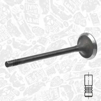 Впускний клапан ET engineteam VI0158