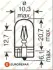Автолампочка безцокольна 12V-W5W EUROREPAR 1616431580 (фото 1)