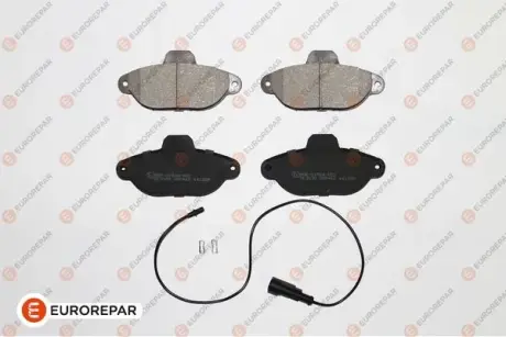 Тормозные колодки EUROREPAR 1617252680