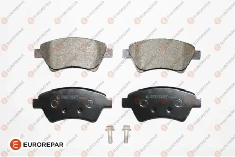 Колодки гальмівні дискові (комплект 4 шт) Eurorepar 1617258780