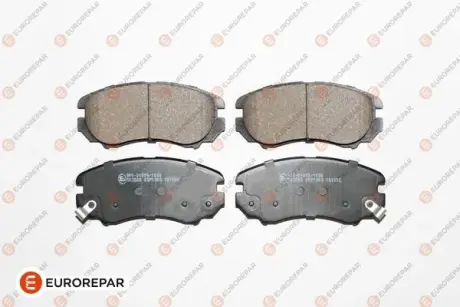 Тормозные колодки EUROREPAR 1617263680