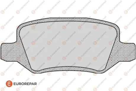 Тормозные колодки EUROREPAR 1617264380