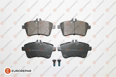 Гальмівні колодки пер. W169/W245 04-12 Eurorepar 1617270380