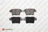 Гальмівні колодки зад. Mondeo 3 00-07 (Bosch) Eurorepar 1617278080 (фото 1)