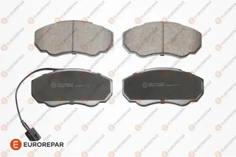 Колодки гальмівні дискові (комплект 4 шт) EUROREPAR 1617280580