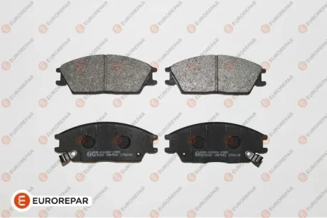 HYUNDAI гальмівні колодки передн. Accent,Getz,Lantra,Honda,Mitsubishi EUROREPAR 1617284380