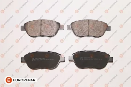 Гальмівні колодки дискові (комплект 4 шт) Eurorepar 1623053280