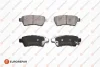 Гальмівні колодки зад. Nissan Pathfinder 05- (Tokico) Eurorepar 1623062480 (фото 1)