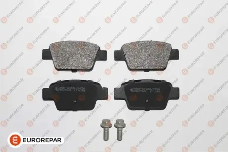 Колодки гальмівні дискові (комплект 4 шт) EUROREPAR 1623064980