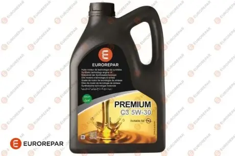 5л Олива PREMIUM C3, 505.00/505.01, 229.52, 229.51, 229.31 EUROREPAR 1635764980