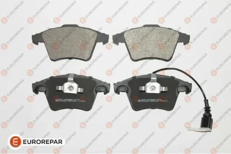 Колодки гальмівні дискові (комплект 4 шт) Eurorepar 1639375680