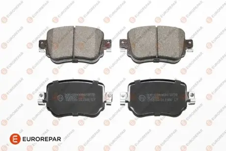 8708309198 КОЛОДКИ ГАЛЬМ?ВН? ЗАДН? EUROREPAR 1639376780