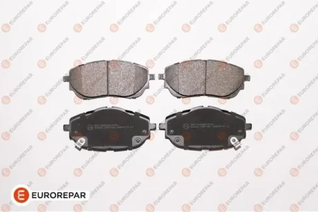 Гальмівні колодки пер. Auris/Corolla 12- Eurorepar 1639381980