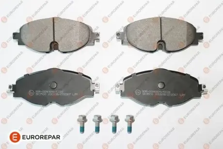 Тормозные колодки EUROREPAR 1681162380