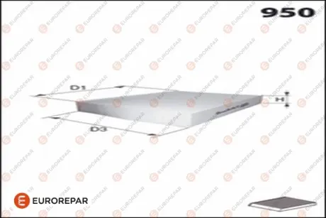 8421392500 Ф?ЛЬТР САЛОНУ ВУГ?ЛЬНИЙ EUROREPAR 1682951080