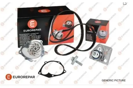 К-т ГРМ (ремень+ 2 ролика + помпа) Berlingo,Scudo 1.6HDI,Ford,Peugeot EUROREPAR 1684891780