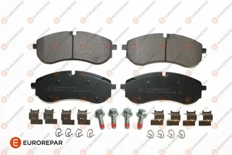 Гальмівні колодки зад. VW Crafter 2.0 TDI 16- Eurorepar 1689800980