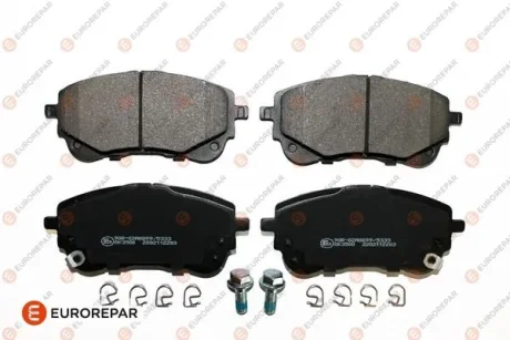 TOYOTA К-кт передн гальмівних колодок COROLLA 19 Eurorepar 1697648080