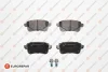RENAULT гальмівні колодки задн Fluence 10-, Megane III,Scenic 09 Eurorepar 1697650780 (фото 1)