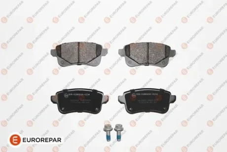 RENAULT гальмівні колодки задн Fluence 10-, Megane III,Scenic 09 Eurorepar 1697650780