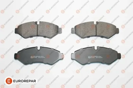 Гальмівні колодки перед. DB Sprinter 06- Vito 03 Eurorepar 1697651080