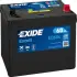 Акумуляторна батарея 60Ah/480A (230x173x222/+R/B01) Excell Азія EXIDE EB604 (фото 5)