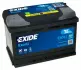 Акумуляторна батарея 74Ah/680A (278x175x190/+L/B13) Excell EXIDE EB741 (фото 1)