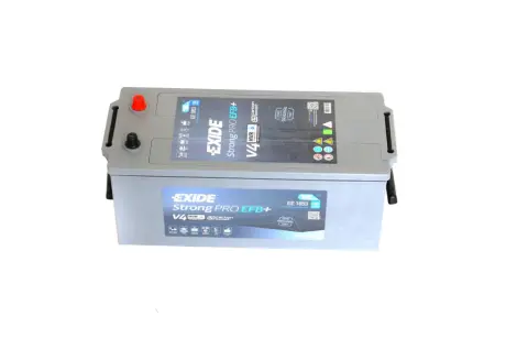 Акумулятор 185Ah-12v PRO EFB+ (513х223х223),полярність зворотна (3),EN1100 EXIDE EE1853