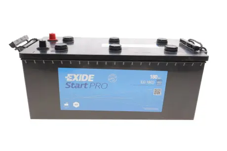 Акумуляторна батарея 180Ah/1000A (513x223x223/+L) StartPro EXIDE EG1803