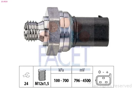 Датчик тиску FACET 25.0028